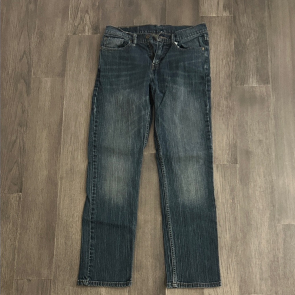 Levi's Women's Straight Jeans - Dark Blue